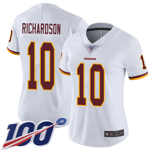 Washington Redskins Limited White Women Paul Richardson Road Jersey NFL Football 10 100th